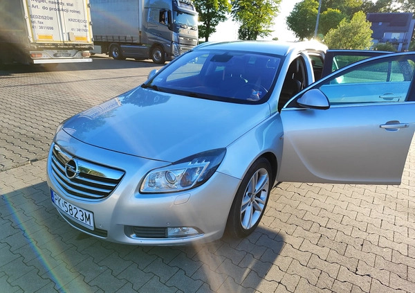 Opel Insignia cena 22999 przebieg: 299139, rok produkcji 2010 z Górzno małe 154